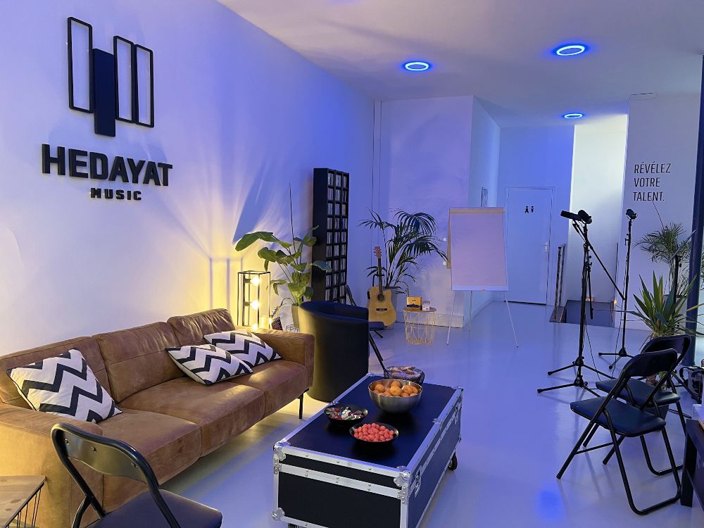 Enregistrement en studio à Paris