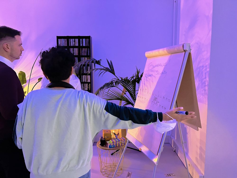 Enregistrement en studio à Paris
