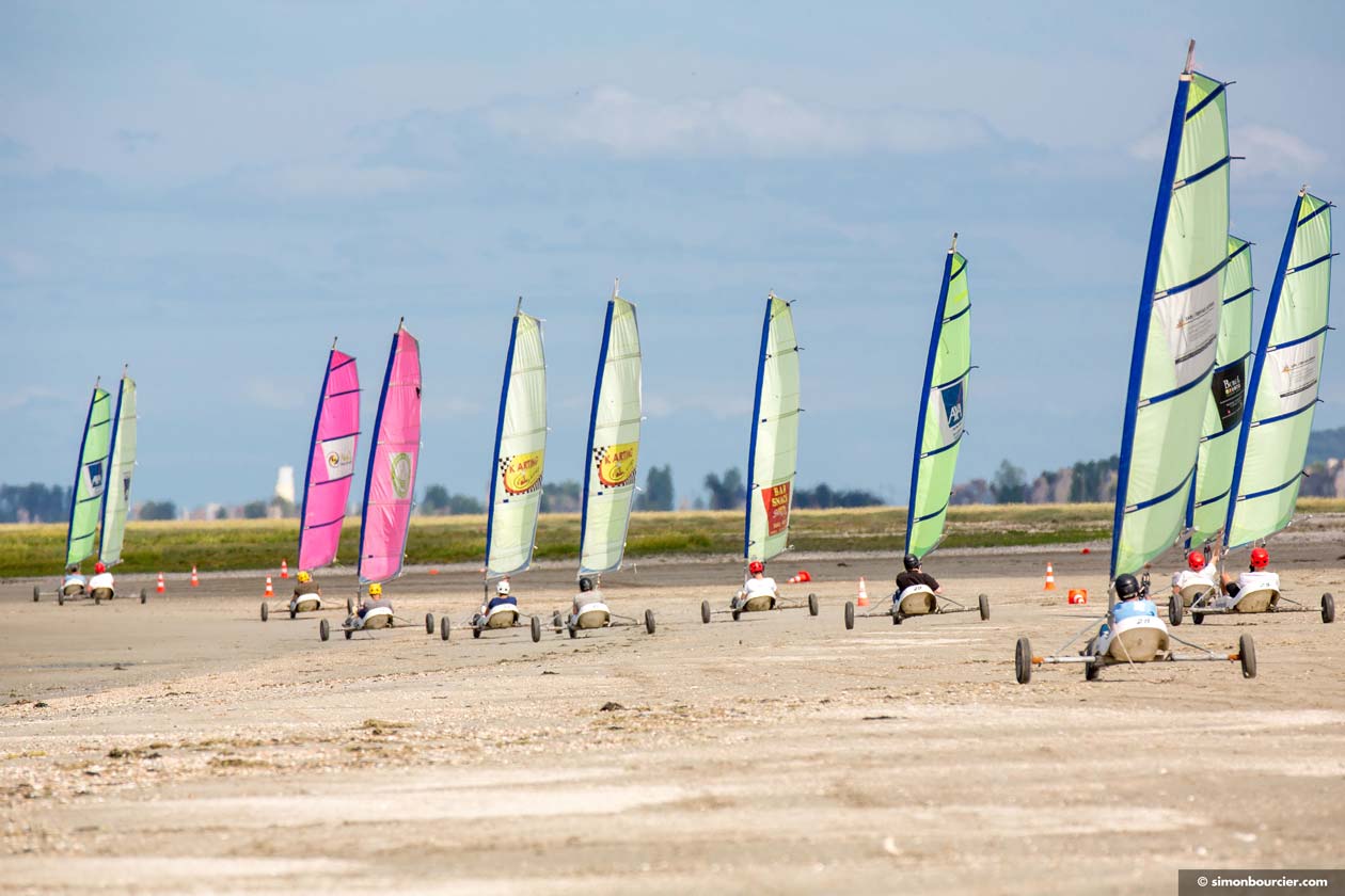 Char à voile à Amsterdam