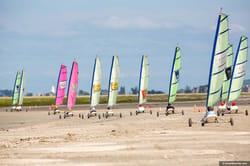 Char à voile à Amsterdam