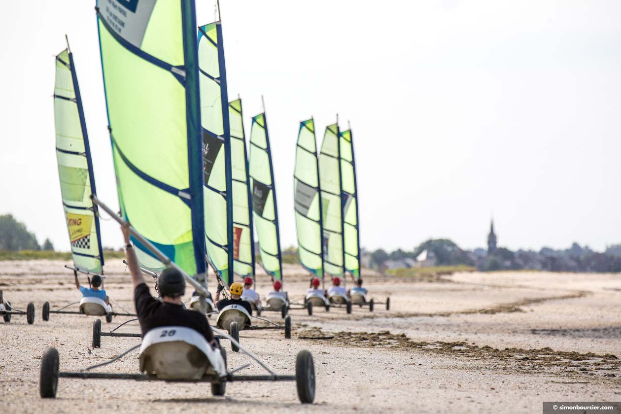 Char à voile à Amsterdam