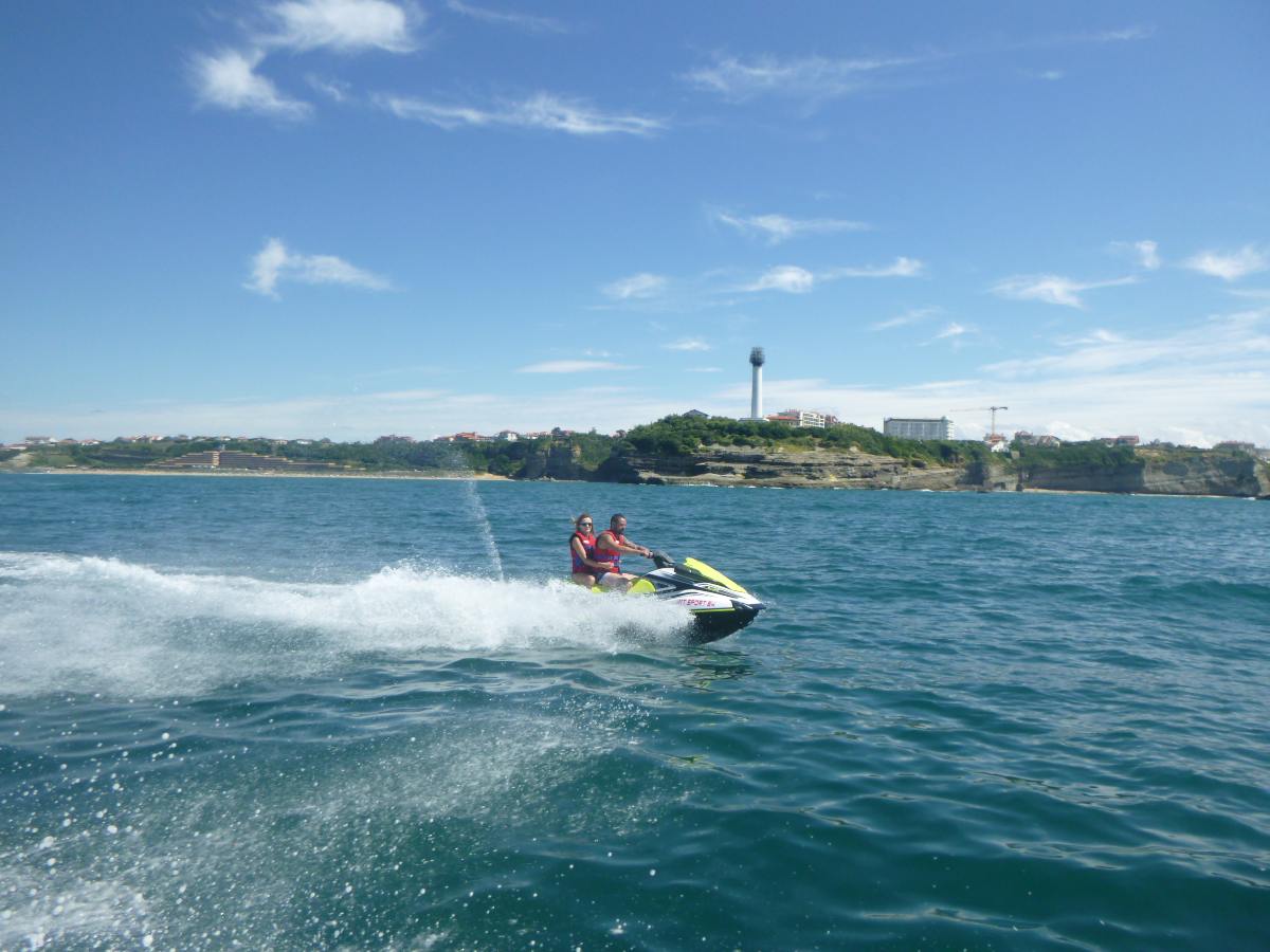Randonnée jet ski à Anglet - Biarritz - St Jean de Luz