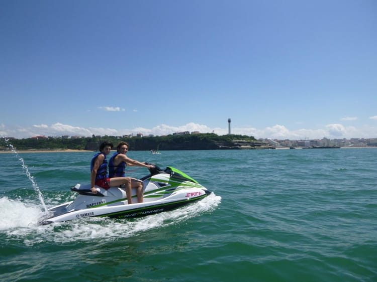 Randonnée jet ski à Anglet - Biarritz - St Jean de Luz