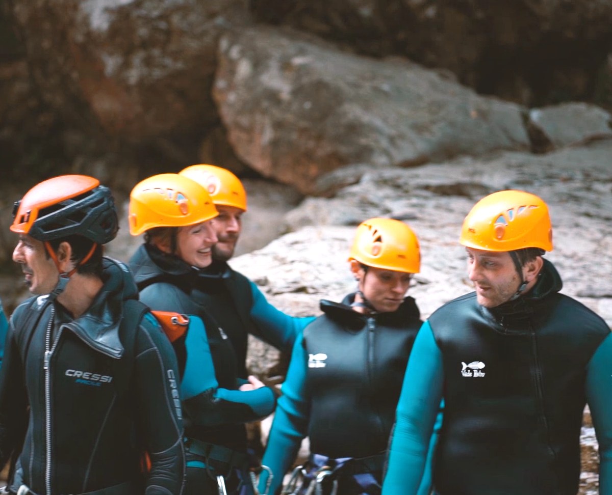 Canyoning à Nice - les Gorges du loup