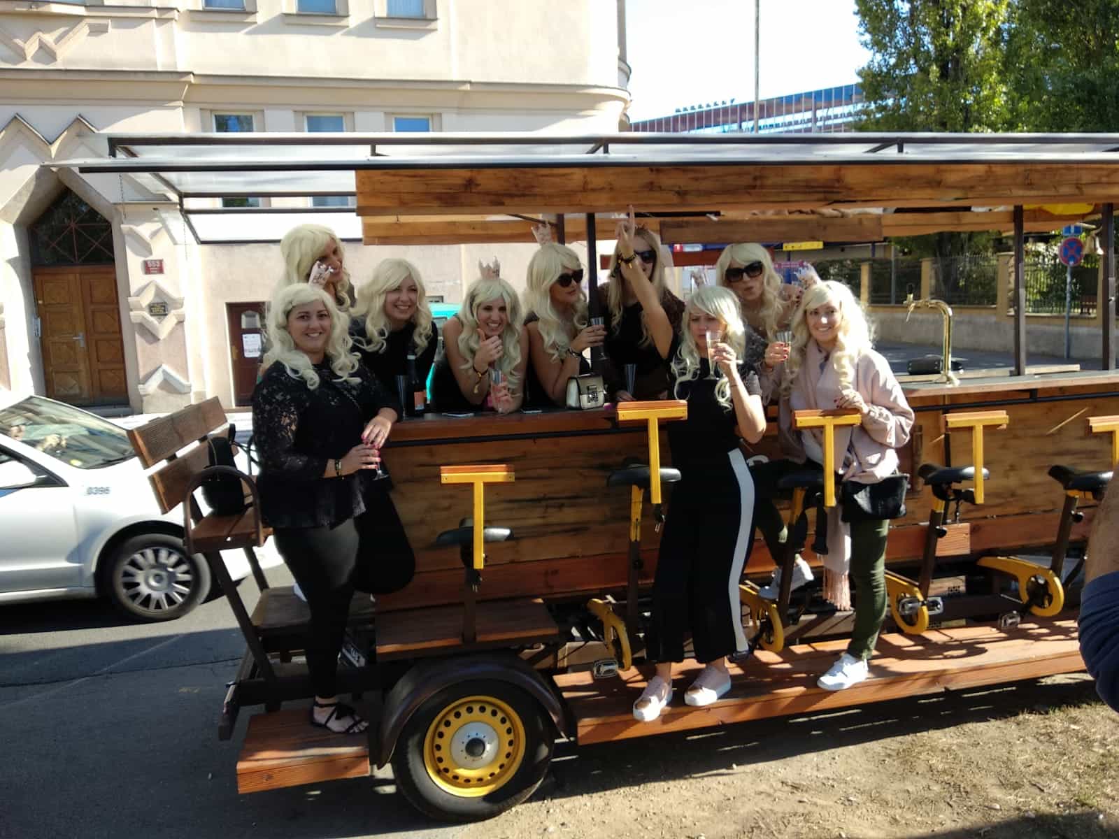 Tour en Beer Bike à Prague