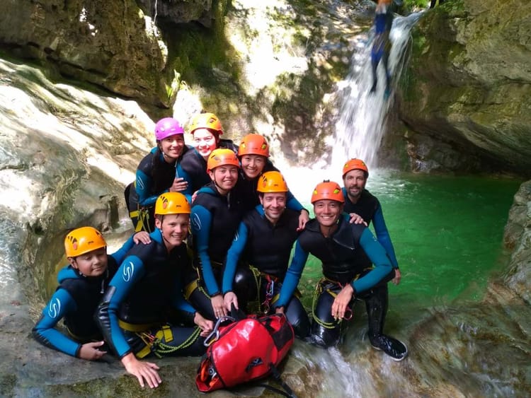 Canyoning en Isère, proche de Grenoble & Lyon