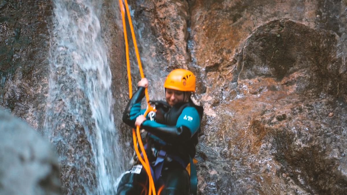Canyoning à Nice - les Gorges du loup