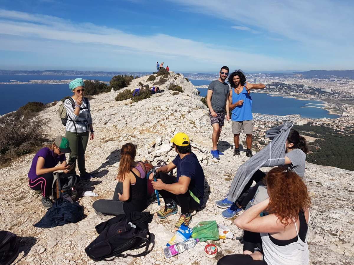 Randonnée dans le parc national des calanques