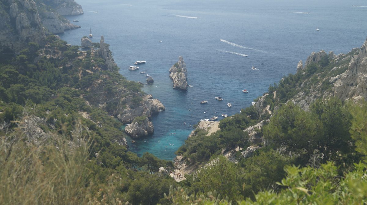 Randonnée dans le parc national des calanques