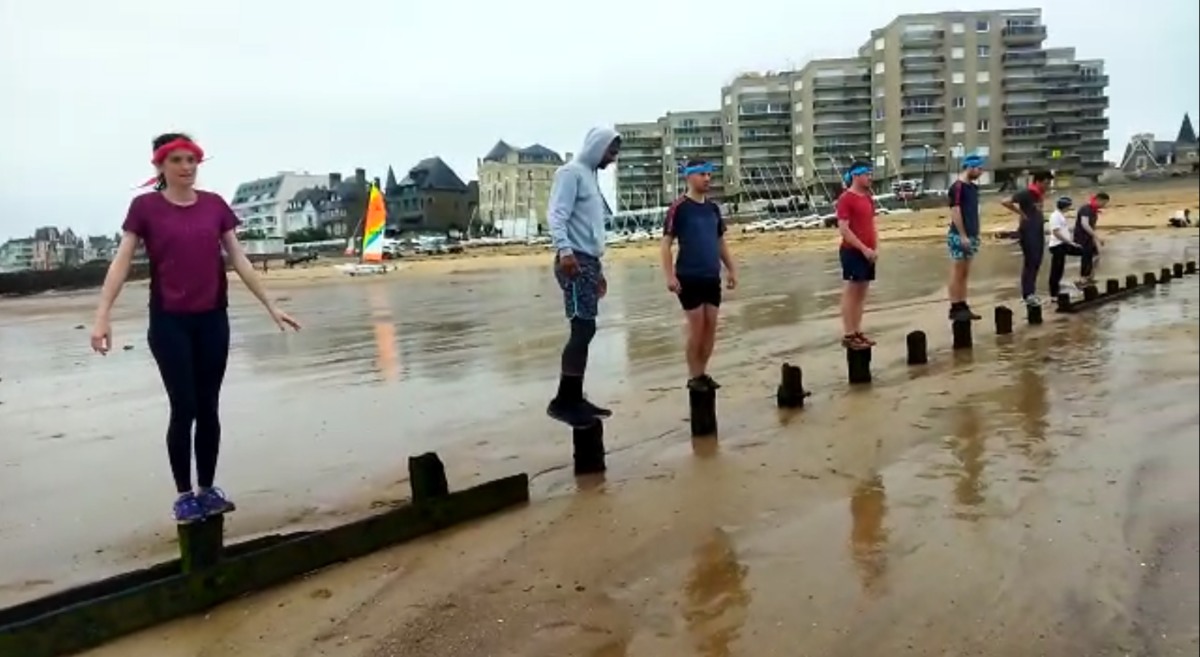 Olympiade animation d'anniversaire enfant à Hendaye - Fort Bayord
