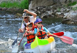 Randonnée en canoé Kayak sur L'Ardèche