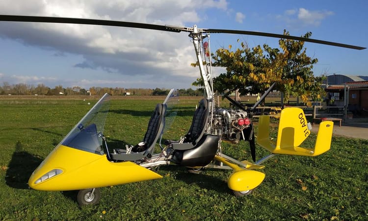 Baptême de l'air en Autogire ULM sur Toulouse