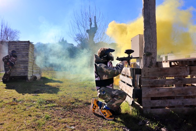 Paintball à Antibes