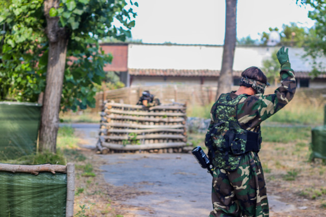 Paintball à Antibes
