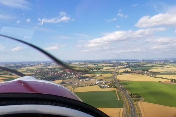 Baptême d'ULM à Bondues 