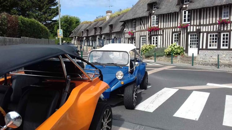 Balade en Buggy vintage à Deauville en Normandie