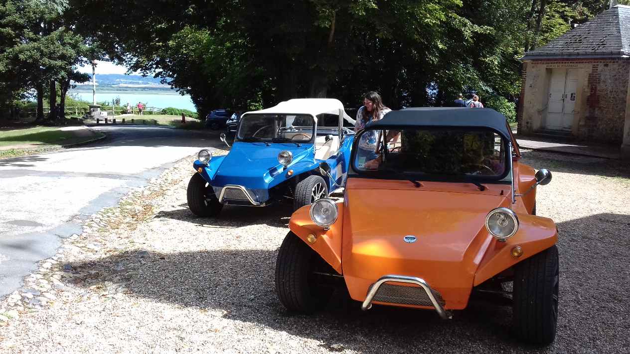 Balade en Buggy vintage à Deauville en Normandie
