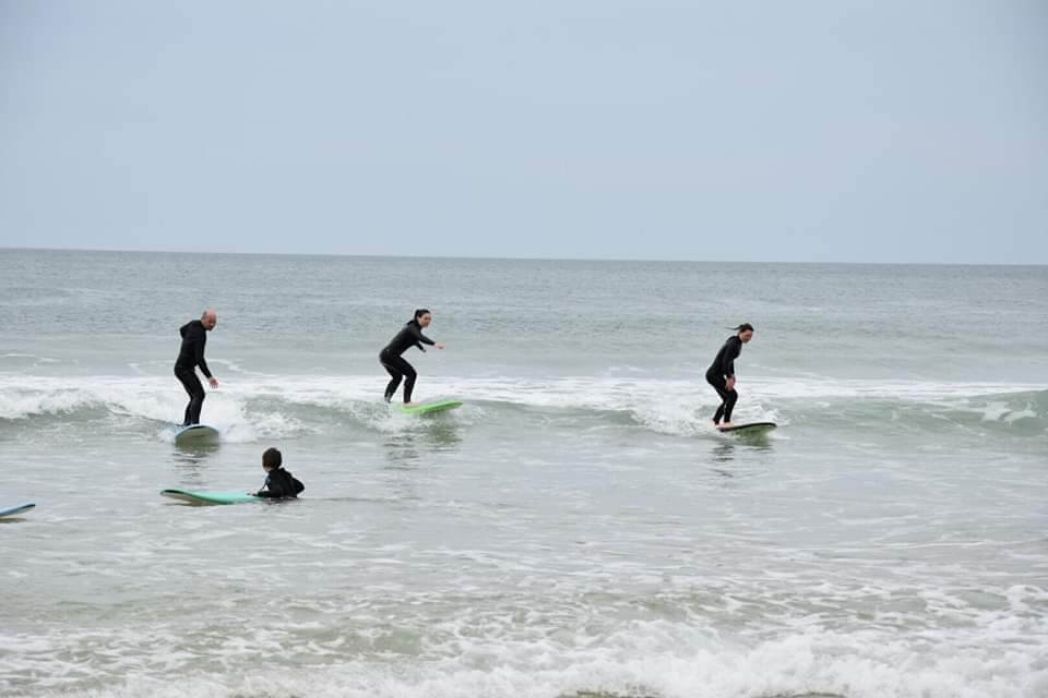 Cours de surf à Porto