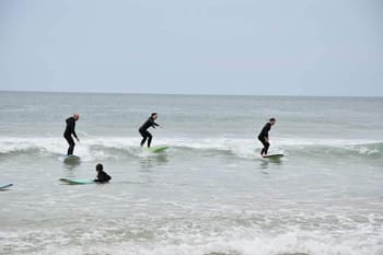 Cours de surf à Porto