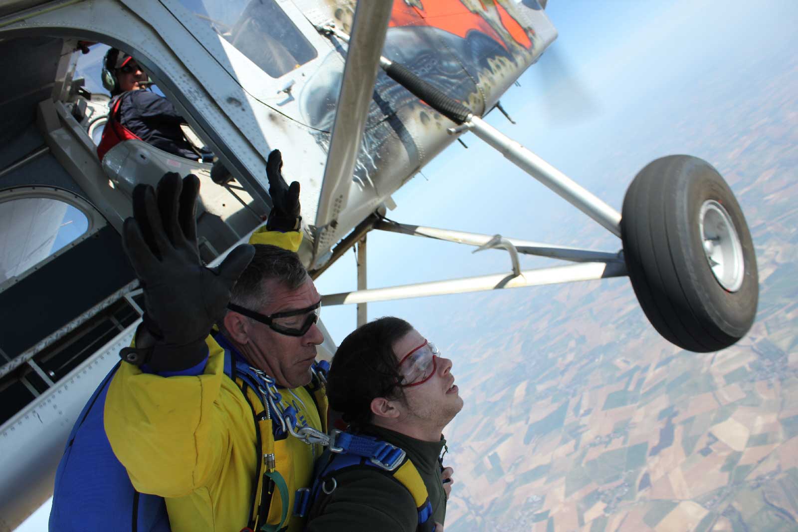 Saut en parachute à Péronne - Somme