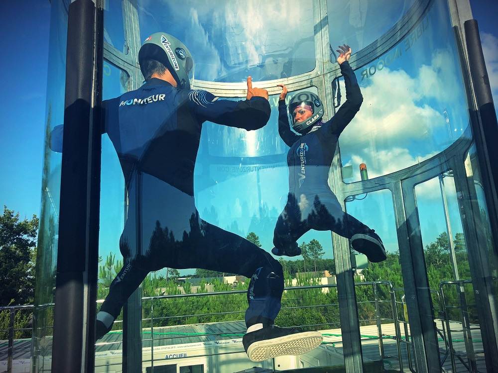 Simulateur de chute libre à Dieppe