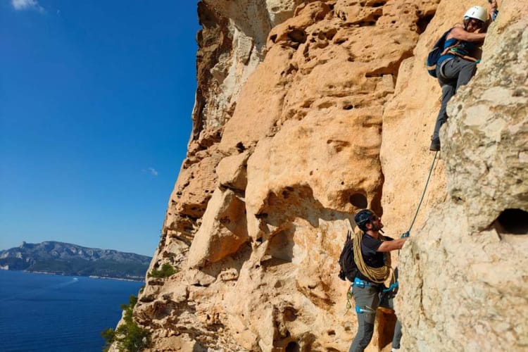 Via ferrata à Cassis - Via Ferrata Philémon Cap Canaille