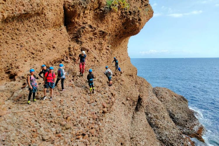 Via Ferrata dans les Calanques de La Ciotat - Trou du Souffleur