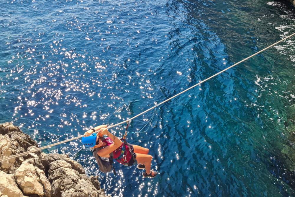 Via Ferrata à Marseille - Tour du Bec de Sormiou