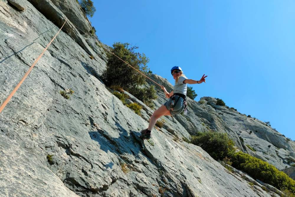 Escalade à Aix en Provence - Montagne Sainte-Victoire