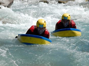 Hydrospeed sur L'Ubaye