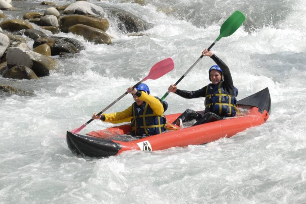 Randonnée canoë sur la Durance