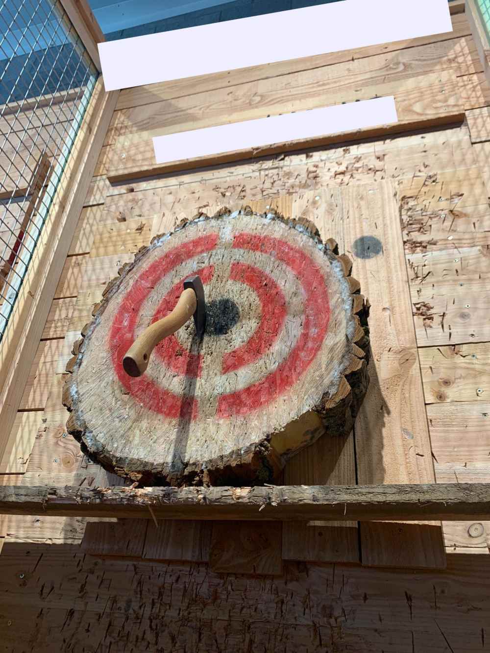 Lancer de haches près de Lille