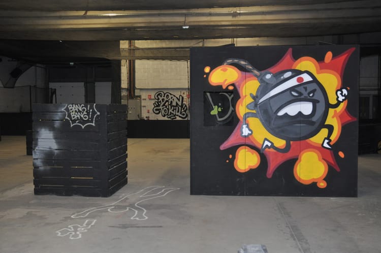 Tagball (Paintball indoor sans peinture) à côté de Lyon - 69