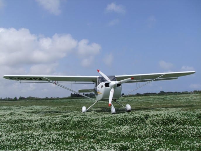 Baptême de l'air en ULM multiaxe à Perpignan