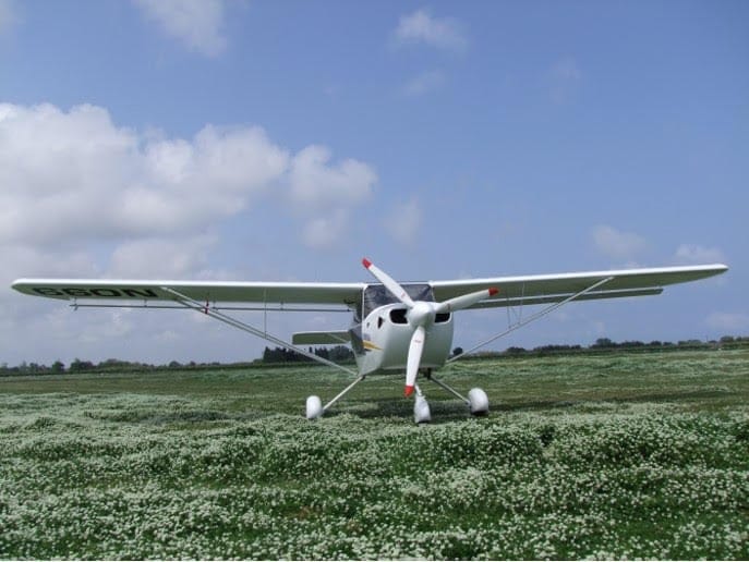 Baptême de l'air en ULM multiaxe à Perpignan