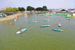 Balade en Stand-Up-Paddle à L'Aiguillon sur Mer