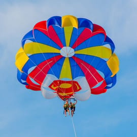 Parachute ascensionnel à Barcelone