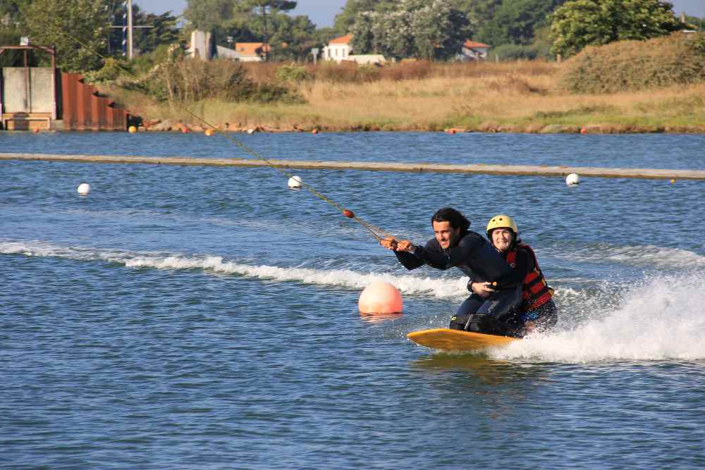Wakeboard à  l'Aiguillon-Sur-Mer