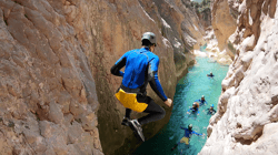 Canyoning à Alquezar près de Huesca
