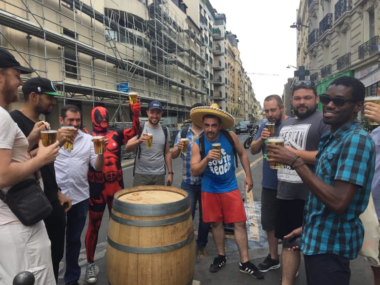 Tournée des bars et défis - Paris 5