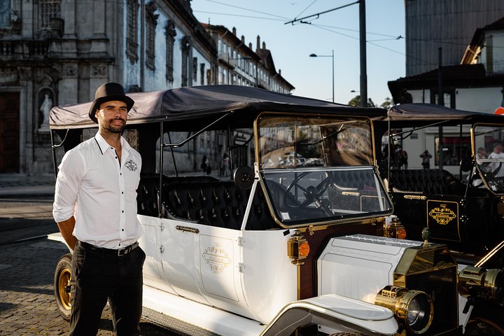 Visite dans les rues secrètes en Ford T à Porto