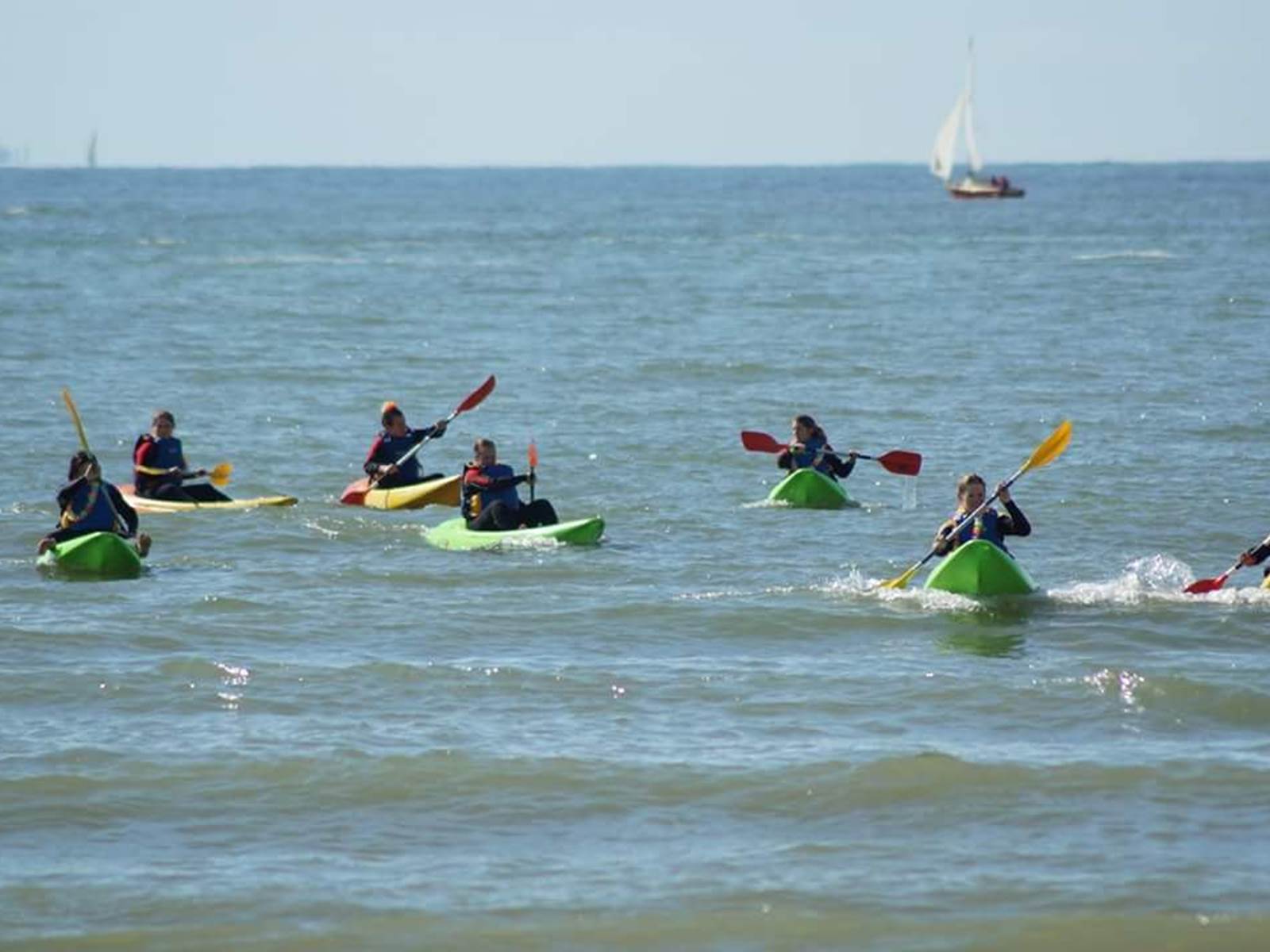 Mini-jeux en kayak - Trouville