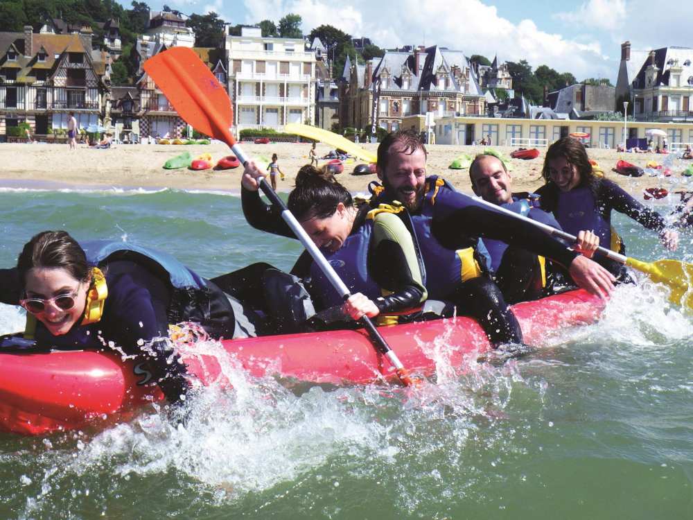 Mini-jeux en kayak - Trouville