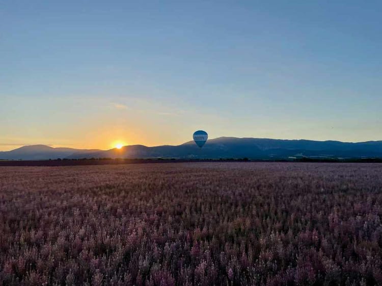 Vol en montgolfière - Survol du Parc Naturel du Verdon