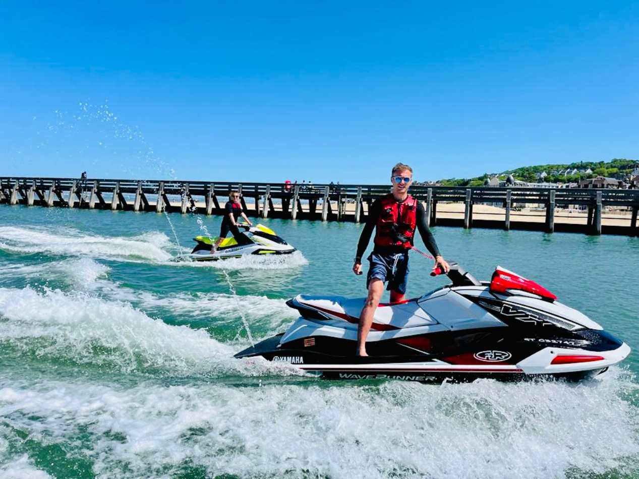 Randonnée en jet ski à Deauville