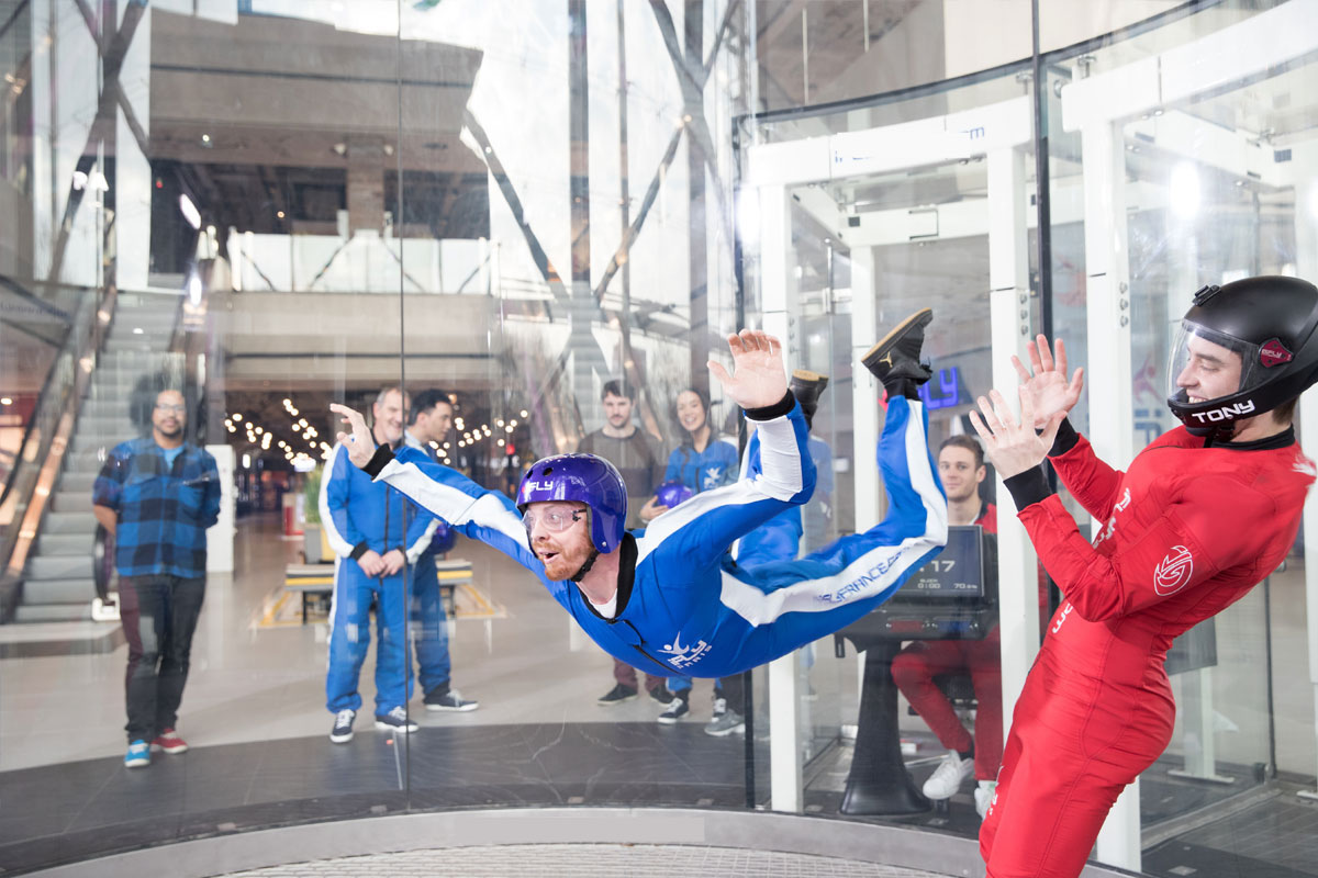 Simulateur de chute libre à Paris - 19ème - Soufflerie Paris La Villette