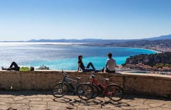 Balade en vélos électriques de Nice 