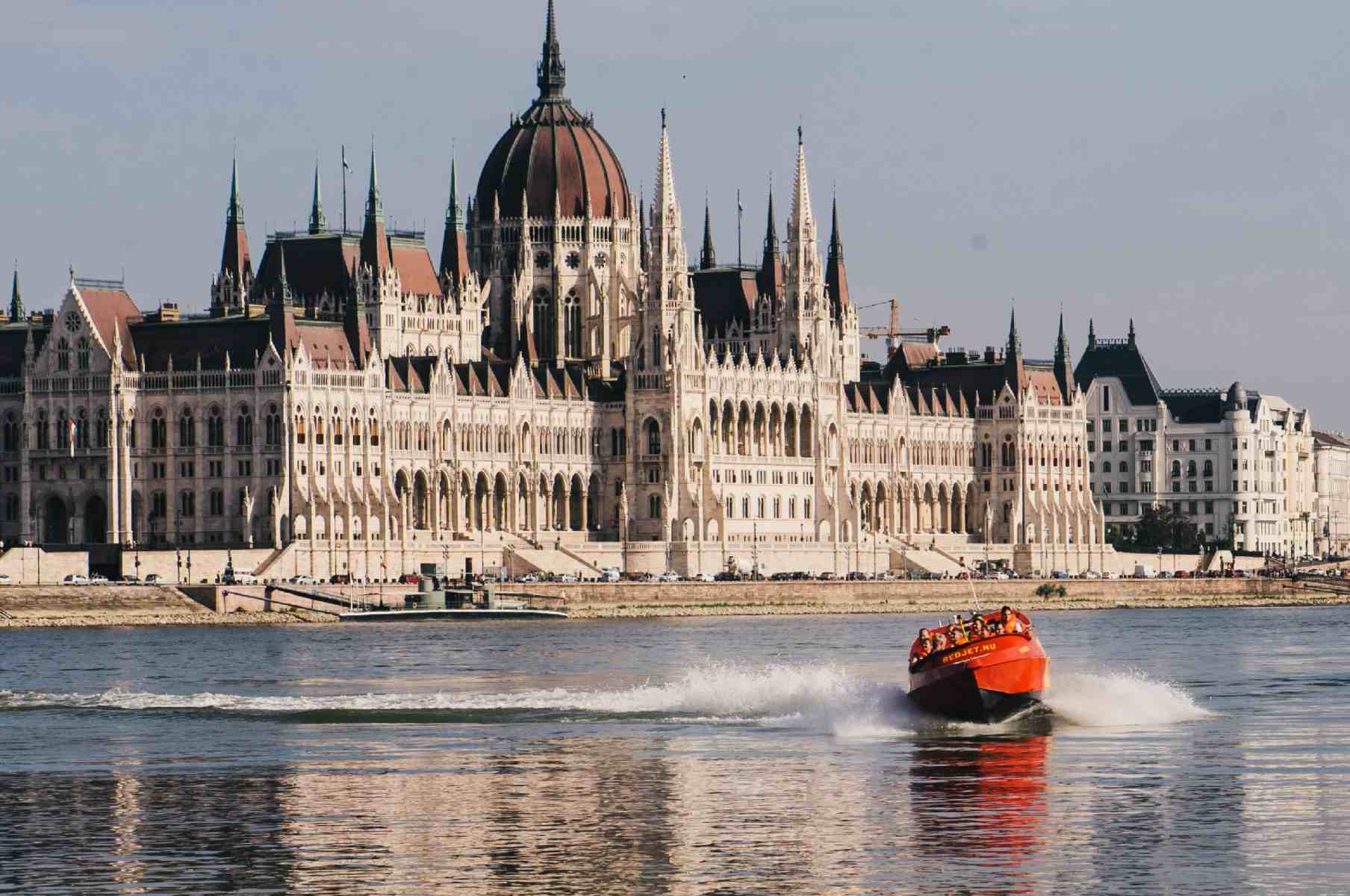 Speed boat Budapest - sur le Danube