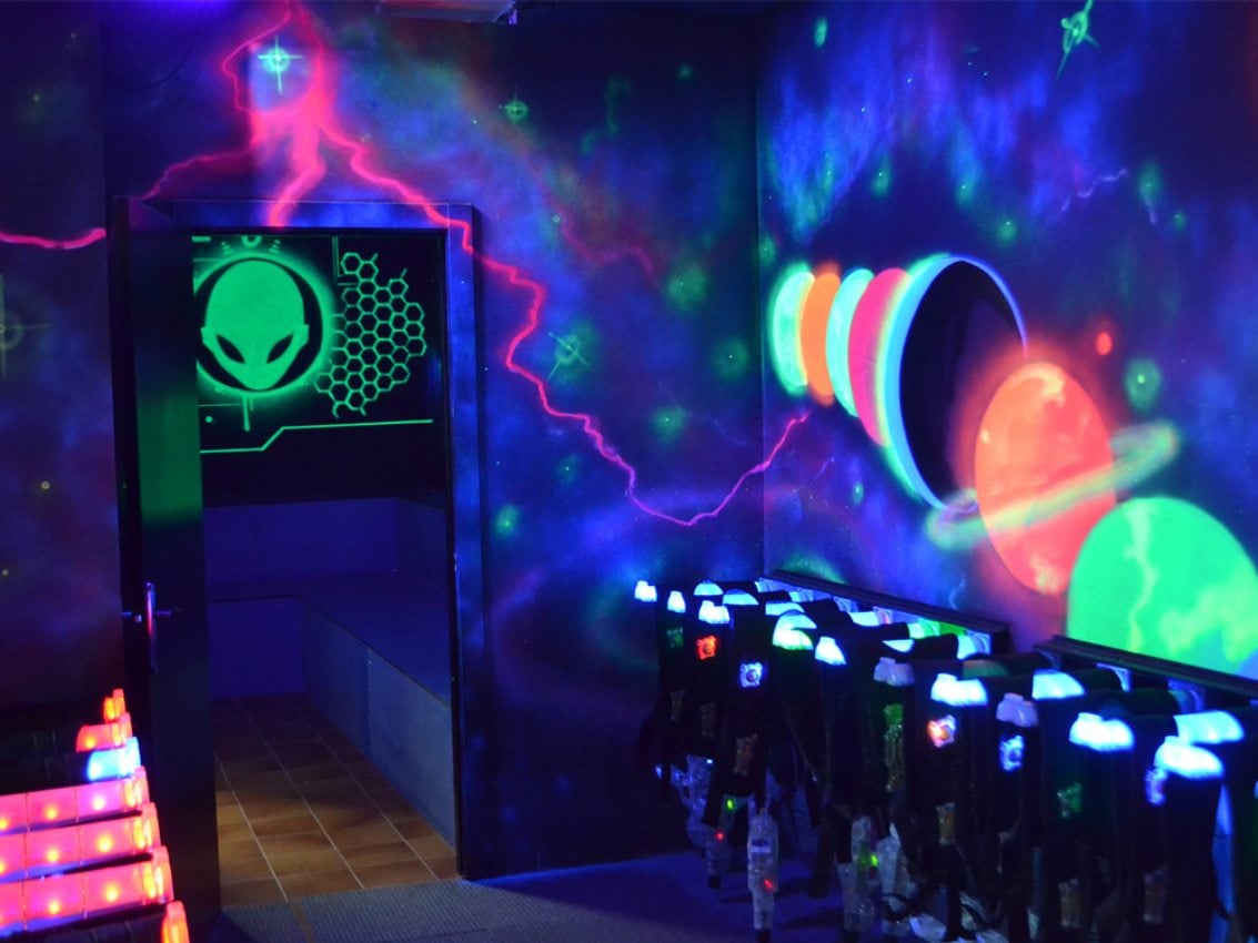Laser game à Barcelone