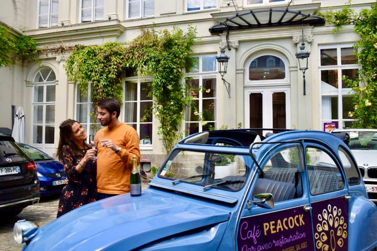 Visite insolite de Lille en 2CV